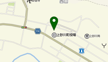 北門信用金庫上砂川支店の地図画像