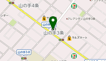 大地みらい信用金庫山の手支店の地図画像