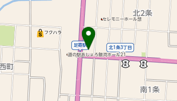 帯広信用金庫足寄支店の地図画像