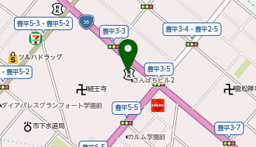 北海道信用金庫美園支店の地図画像