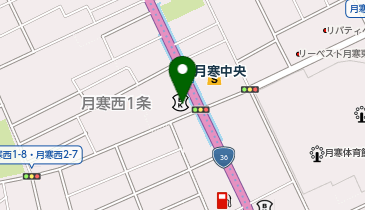 北海道信用金庫福住支店の地図画像