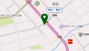 遠軽信用金庫千歳支店の地図画像