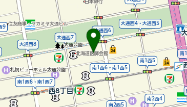 北見信用金庫札幌支店の地図画像