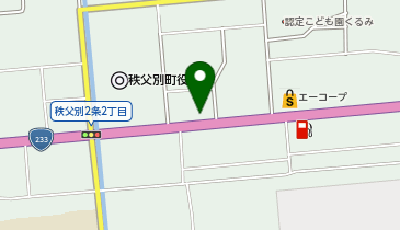 北空知信用金庫秩父別支店の地図画像