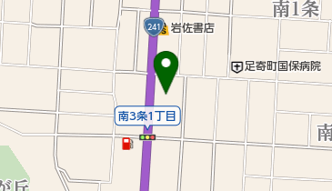 JAあしょろ本所の地図画像