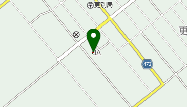 JAさらべつ本所の地図画像