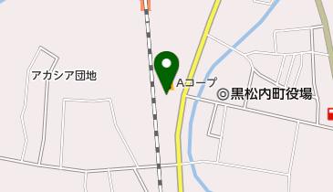 JAようてい黒松内支所の地図画像