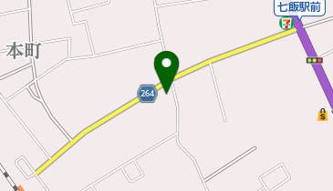 JA新はこだて七飯支店の地図画像