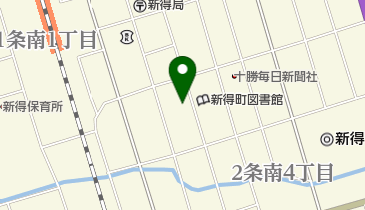 JA新得町本所の地図画像