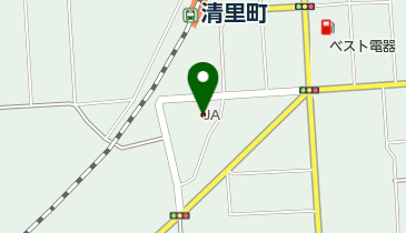 JA清里町本所の地図画像
