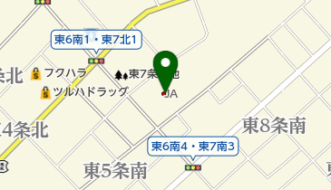 JA中標津本所の地図画像