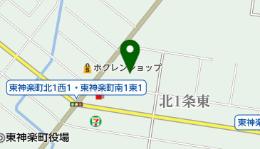 JA東神楽本店の地図画像
