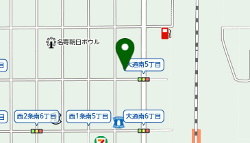 JA道北なよろ名寄支所の地図画像