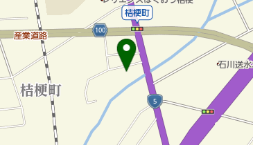 JA函館市亀田本店の地図画像