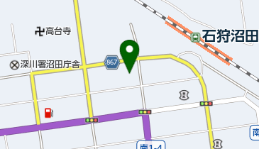 JA北いぶき沼田支所の地図画像