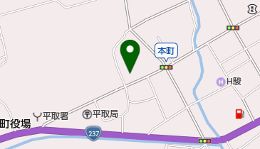 JAびらとり本所の地図画像