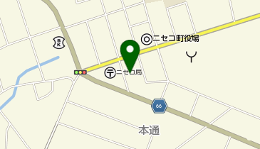 JAようていニセコ事業所の地図画像