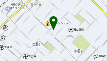 JAびえい金融店舗の地図画像