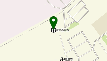 医療法人社団恵和会宮の森病院の地図画像