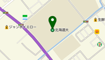 国立北海道大学水産学部の地図画像