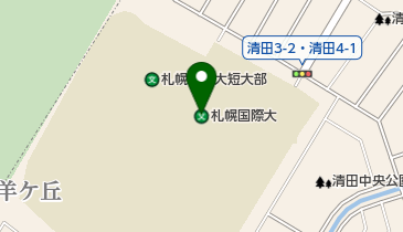私立札幌国際大学の地図画像