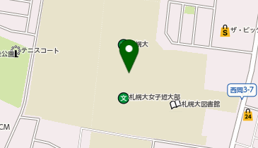 私立札幌大学の地図画像