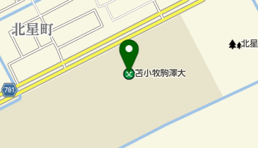 私立北洋大学の地図画像