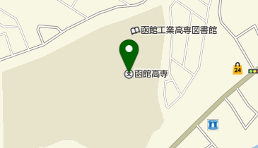 国立函館工業高等専門学校の地図画像