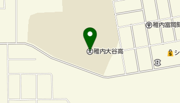 私立稚内大谷高校の地図画像