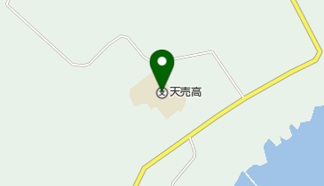 北海道天売高校の地図画像