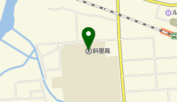 北海道斜里高校の地図画像