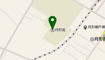 北海道月形高校の地図画像