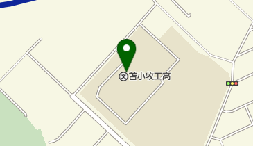 北海道苫小牧工業高校の地図画像