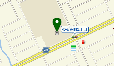 北海道苫小牧南高校の地図画像