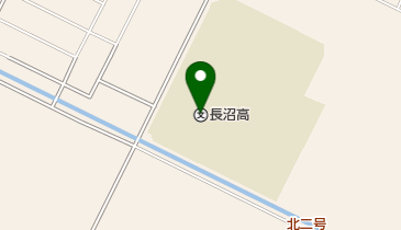 北海道長沼高校の地図画像