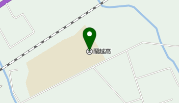 北海道蘭越高校の地図画像
