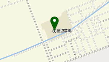 北海道留辺蘂高校の地図画像