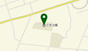 ニセコ町立ニセコ高校の地図画像