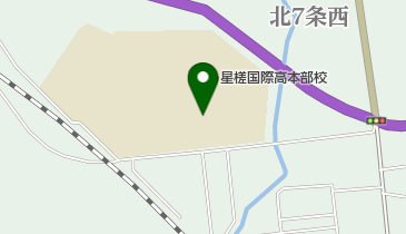 私立星槎国際高校芦別学習センターの地図画像
