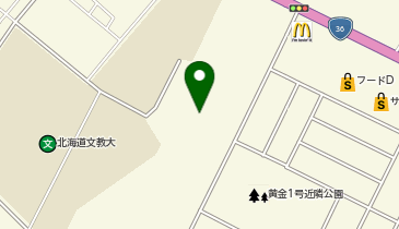 北海道文教大学附属高校の地図画像