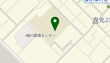 旭川市立啓北中学校の地図画像