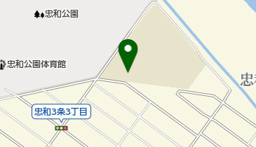 旭川市立忠和中学校の地図画像
