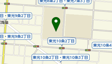 旭川市立東光中学校の地図画像