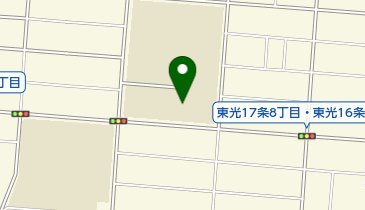 旭川市立東明中学校の地図画像