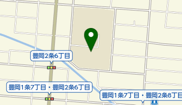 旭川市立東陽中学校の地図画像