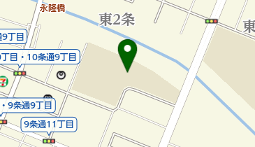 旭川市立中央中学校の地図画像