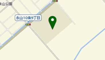 旭川市立永山南中学校の地図画像