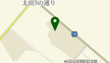 厚岸町立太田中学校の地図画像