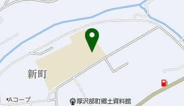 厚沢部町立厚沢部中学校の地図画像