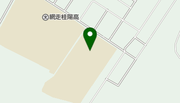 網走市立第二中学校の地図画像